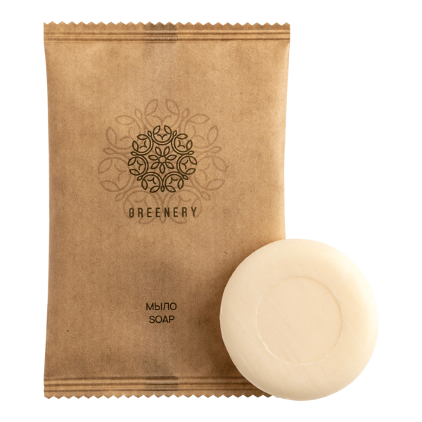 Мыло, 20 г., упак. крафт-пакет «Greenery» / Soap